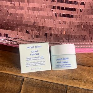 3 for $15/Peach Slices Snail Rescue Intensive Wash-off Mask